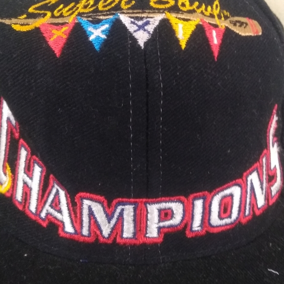 VINTAGE 1998 SUPER BOWL 32 SNAPBACK HAT - Picture 2 of 7